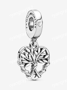 Pandora Heart Family Tree Dangle Charm